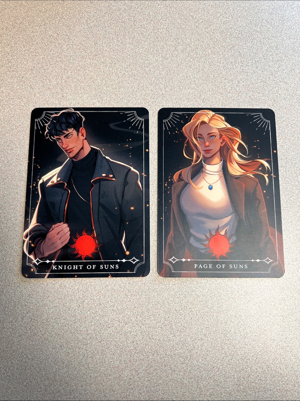 FairyLoot The Dagger and the Flame Monthly Tarot Cards - September 2024